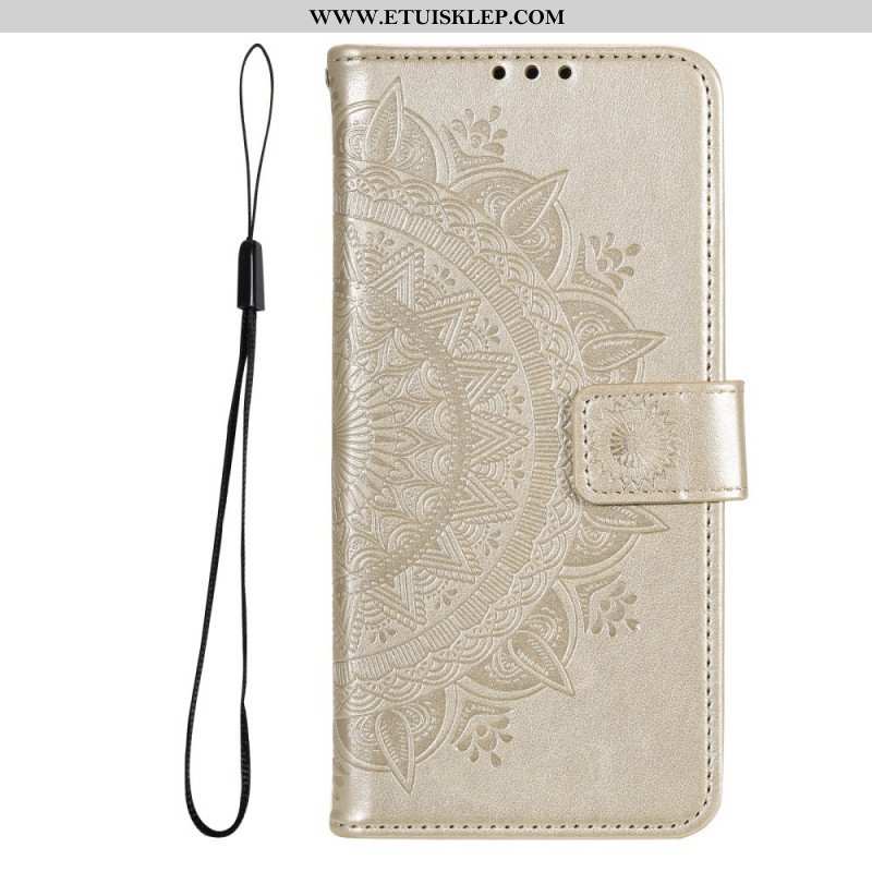 Etui Folio do Xiaomi Redmi Note 11 Pro Plus 5G Mandala Słońca